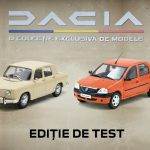 Colectia de Test Hachette Dacia 1:43 – Modele și Detalii Oficiale (2025)