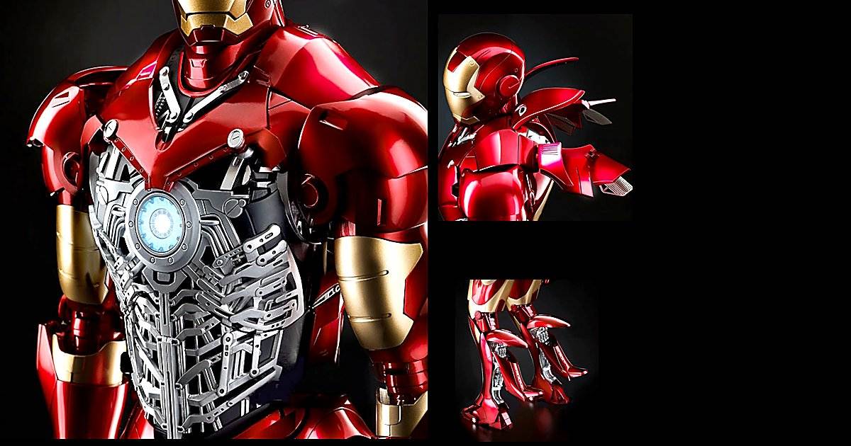 Iron Man Mark III DeAgostini kit construibil armura cu LED