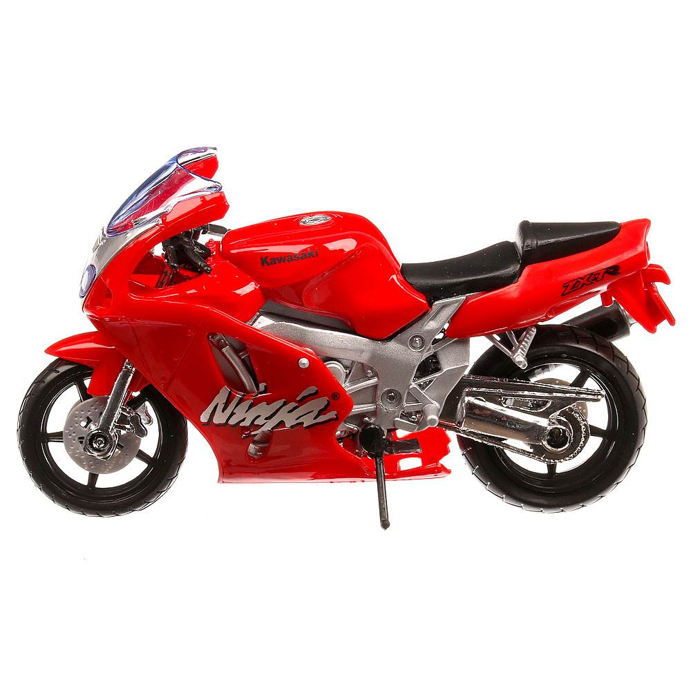 Kawasaki Ninja ZX7R 1994, macheta motocicleta, scara 1:18, rosu