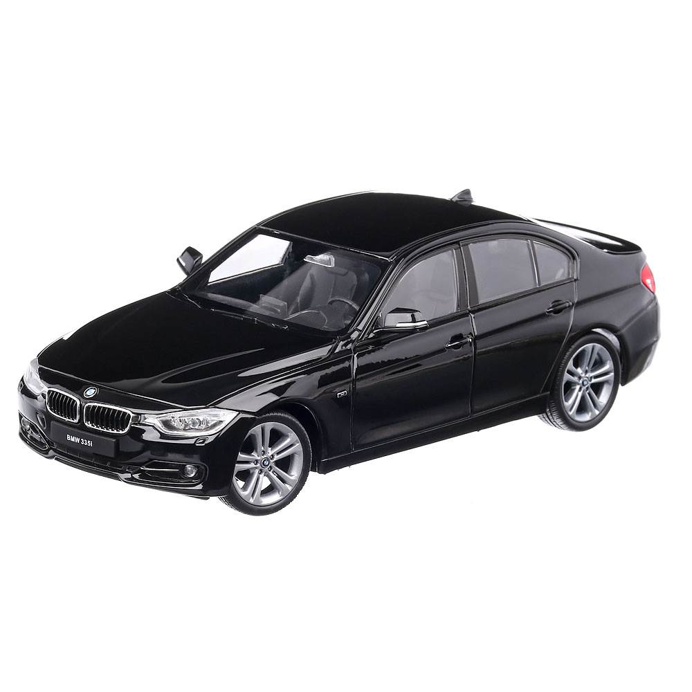 Macheta auto BMW 335i (F30) 2014 scara 1:24 negru Welly