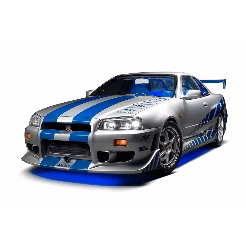 Nissan Skyline GT-R R34 – Machetă construibilă 1:8 DeAgostini nr.1