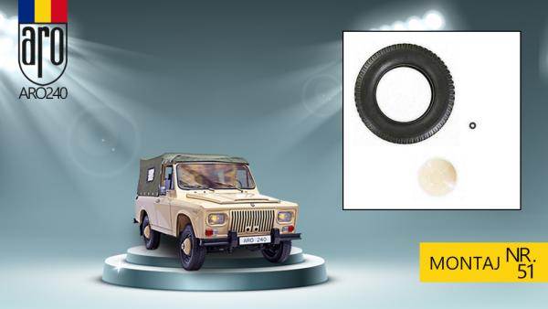 Macheta ARO 240 - Numarul 51