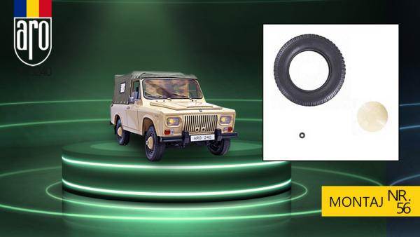 Macheta ARO 240 - Numarul 56