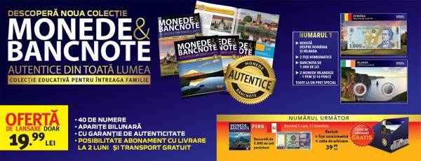 Colectia „Monede și Bancnote Autentice din Toată Lumea” – Descoperă istoria banilor și completează-ți colecția