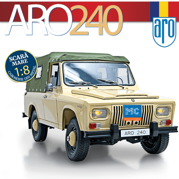 Macheta ARO 240 scara 1:8 de la Eaglemoss