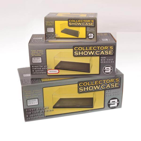 Vitrine pentru expunere machete scarile 1:18, 1:24, 1:43