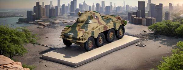 Sd.Kfz 234/2 Puma: Tancul blindat german din al Doilea Război Mondial