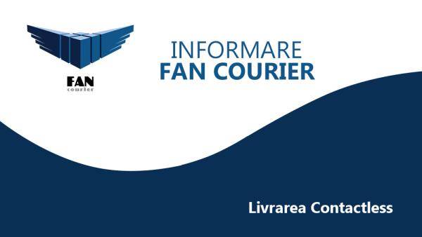 Impreuna cu Fan Courier livram comenzile conform recomandarilor autoritatilor
