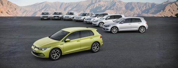 O privire de ansamblu asupra Generațiilor Modelului Volkswagen Golf