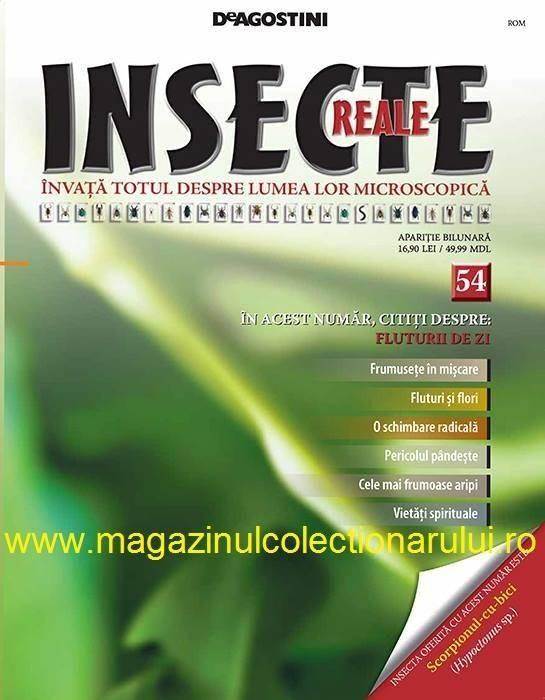 Colectia Insecte reale - DeAgostini