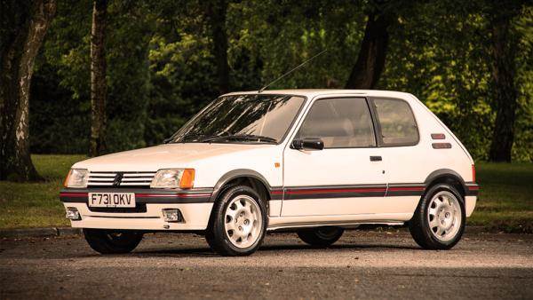 Divizia de performanta de la francezii Peugeot: 205 GTI