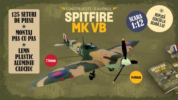 Legendarul avion britanic din cel de-al doilea razboi mondial: Supermarine Spitfire MK VB