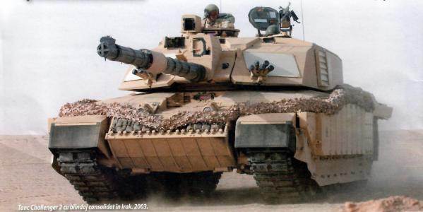 Tancul principal de lupta Challenger 2