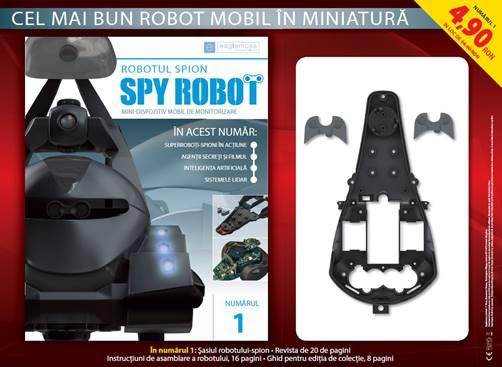 Cum se monteaza SPY ROBOT EAGLEMOSS numerele 3 - 5