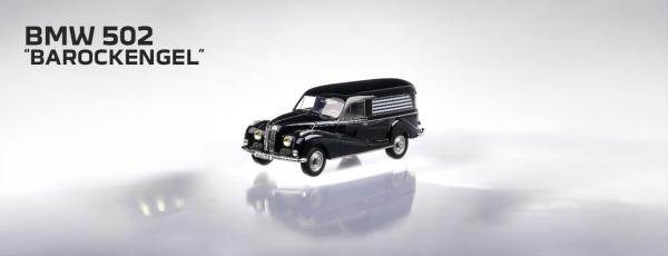 BMW 502 „Barockengel” Funerară – Eleganță și Istorie într-un Model Rar