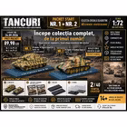 Pachet Start Tancuri DeAgostini Nr.1 si Nr.2 cu Tiger II si Panther Ausf. A la scara 1:72