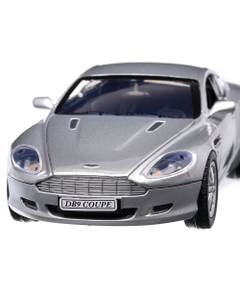 Aston Martin DB9 2016, macheta auto, scara 1:24, argintiu, Motor Max