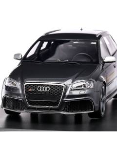 Audi A3 RS3 2011, macheta auto, scara 1:18, gri metalizat, DNA Collectibles - Resigilat