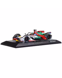 Audi Sport ABT Schaeffler L. Di Grassi Formula E Season 5 2018, macheta auto, scara 1:18, alb cu rosu si verde, Minichamps