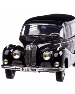 BMW 502 Barockengel 1954, macheta autospeciala, scara 1:18, negru, Schuco