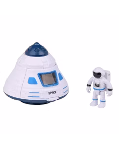 Capsula Spatiala de Salvare cu Figurina Astronaut si Lumina, baterii incluse, 18 cm