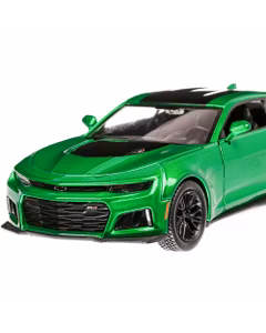 Macheta auto Chevrolet Camaro ZL1 2017 verde met 1:24