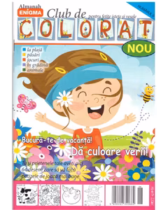 Club de colorat pentru fetite istete si vesele Nr. 6