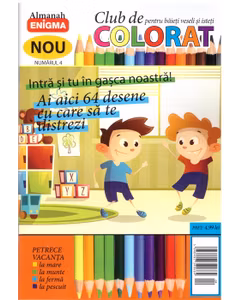 Club de colorat pentru baieti veseli si isteti Nr. 4