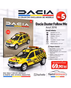 Colectia Dacia Nr.5 - Dacia Duster Follow Me 2016 - Macheta 1:43 Hachette