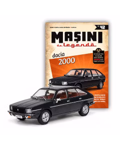Masini de Legenda Nr.42 - Dacia 2000 Negru - Macheta Auto 1:43 DeAgostini