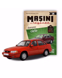 Masini de Legenda Relansare Nr.16 - Daewoo Cielo Rosu - Macheta Auto 1:43 DeAgostini
