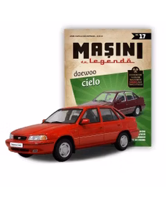 Masini de Legenda Nr.17 - Daewoo Cielo rosu - Macheta Auto 1:43 - DeAgostini