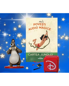 Poveste Audio Disney Nr.2 - Cartea Junglei - cu Boxa Audio - Povesti Audio Magice DeAgostini