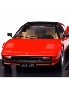 Ferrari 308 GTS 1977, macheta auto closed, scara 1:18, rosu, MCG