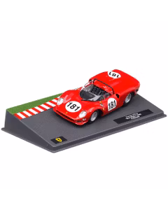 Macheta Ferrari 275P Spider No.181 Ollon-Villars 1965 rosu 1:43