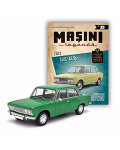 Masini de Legenda Nr.35 - Fiat 125 Verde - Macheta Auto 1:43 DeAgostini