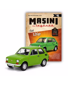 Masini de Legenda Nr.41 - Fiat 126p Verde - Macheta Auto 1:43 DeAgostini
