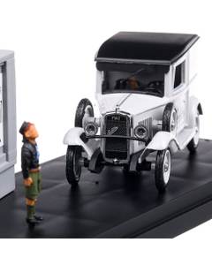 Fiat Balilla Box Wagon 1935, scara 1:43, alb, Rio