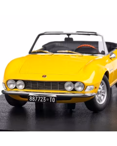 Fiat Dino Spyder 1966, macheta auto  scara 1:18, galben, Cult Models