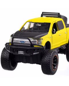 Ford F-150 Lariat Crew Cab Off Road 2019, macheta  auto,  scara 1:24, verde, Motor Max