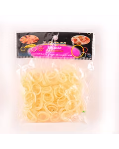 Punga elastice Rainbow Loom bej