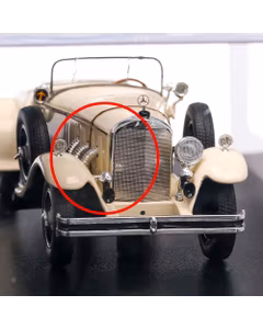 Mercedes-Benz 24/100 Roadster 1926, macheta auto, scara 1:43, bej, Neo - Resigilat