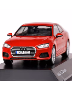 Macheta auto Audi A5 Coupe 2017 rosu metalizat 1:43 Spark