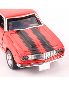 Chevrolet Camaro Z28 1969, macheta auto scara 1:32, rosu cu negru, New Ray