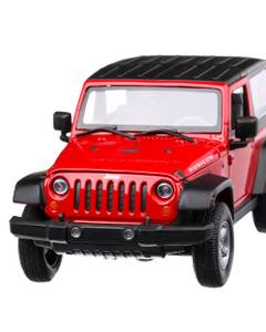 Macheta auto JEEP Wrangler 2007 rosu 1:24