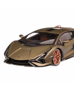 Macheta Lamborghini Sian FKP 37 2019 Olive 1:18 - Bburago - Resigilat
