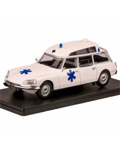 Macheta ambulanta Citroen DS20 Break 1974 alb 1:24