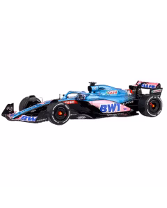 Macheta auto Alpine A522 F1 Alonso GP Monaco 2022 blue 1:18