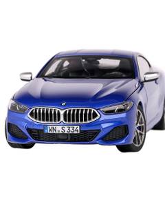Macheta auto BMW 850i Coupe F92 2019 albastru 