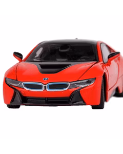 Macheta auto BMW i8 Coupe 2017 scara 1:24 rosu